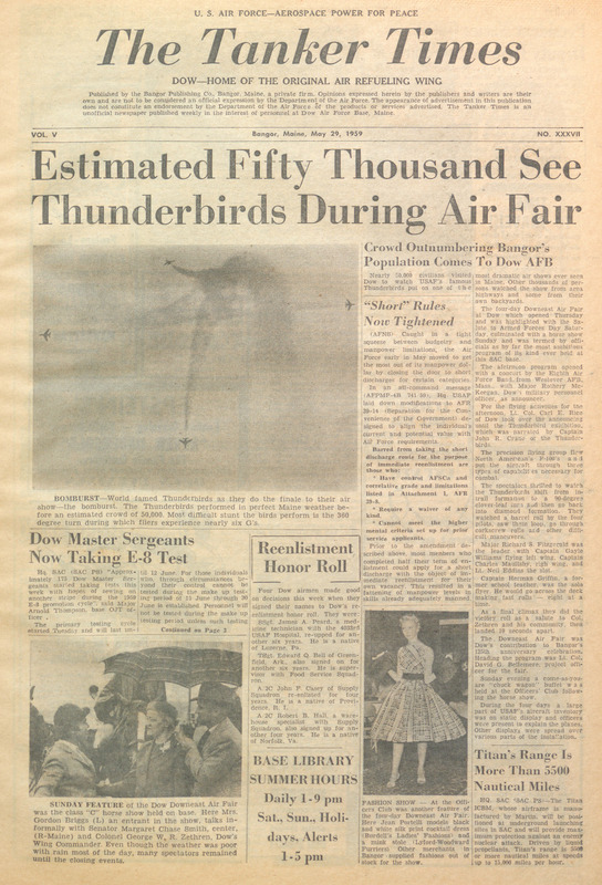 Tanker Times, May 29, 1959