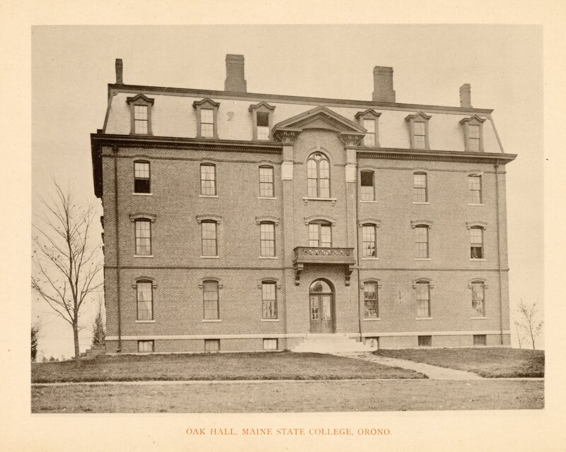 Oak Hall, Maine State College, Orono