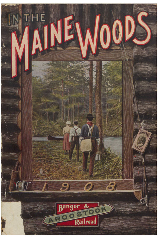 In the Maine Woods, 1908