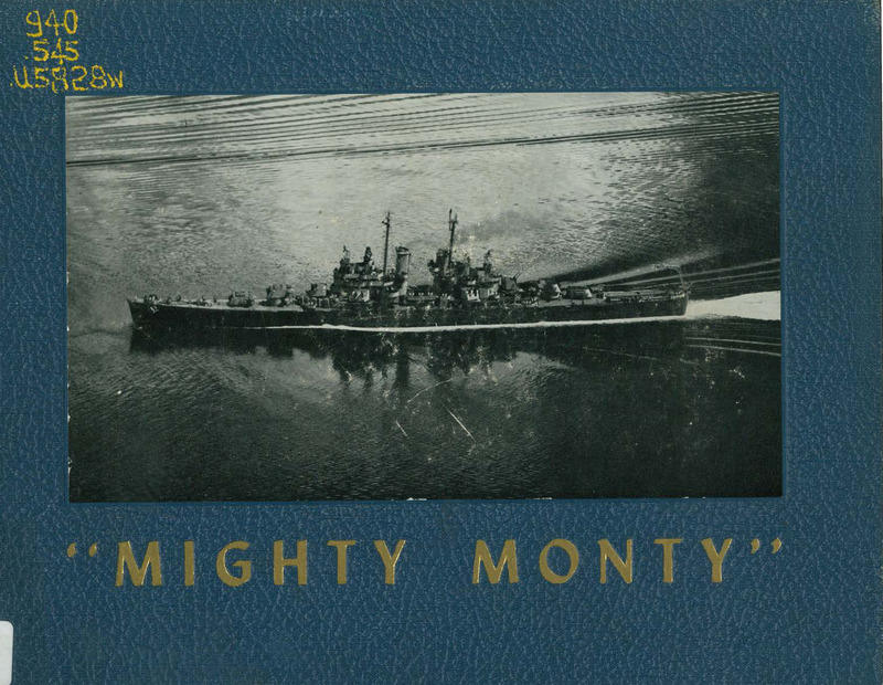War Diary of CL 57 U.S.S. Montpelier, September, 1942-December, 1945