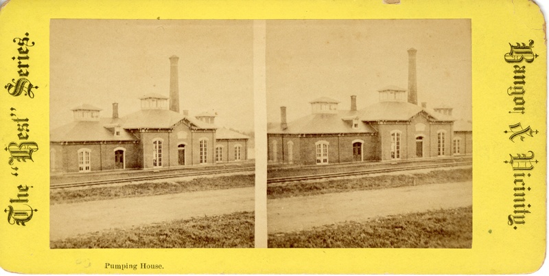 Pumping House, Bangor, circa 1875