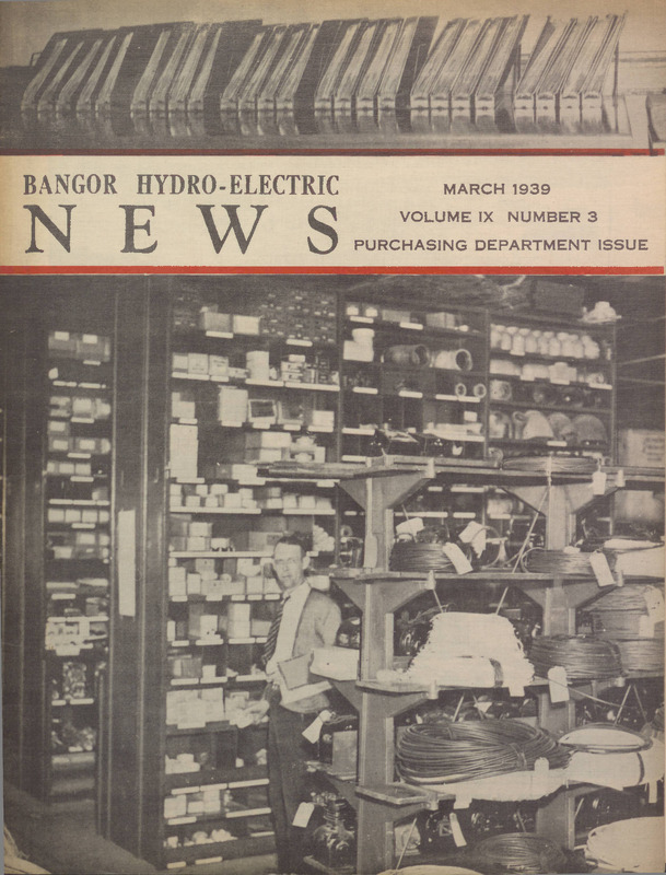 Bangor Hydro-Electric News, March 1939