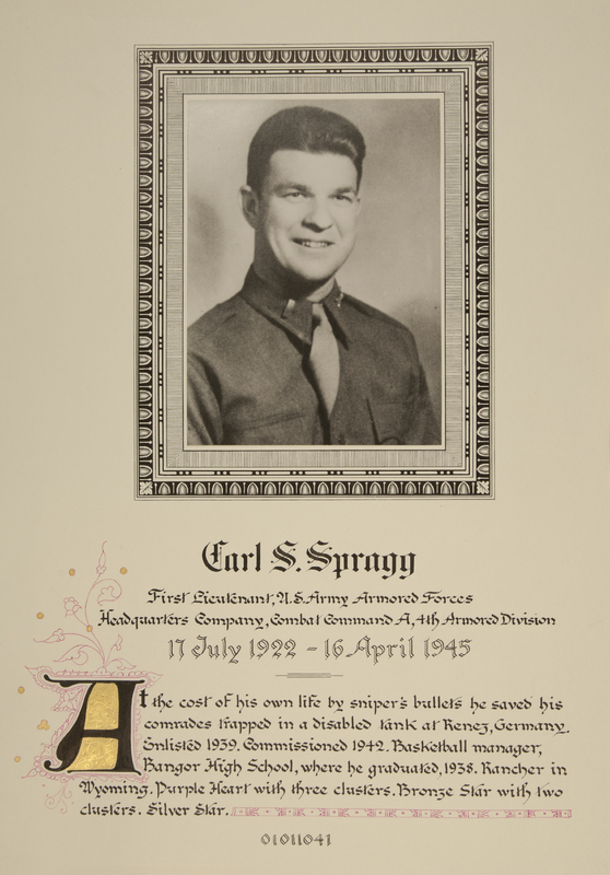 Spragg, Carl S.
