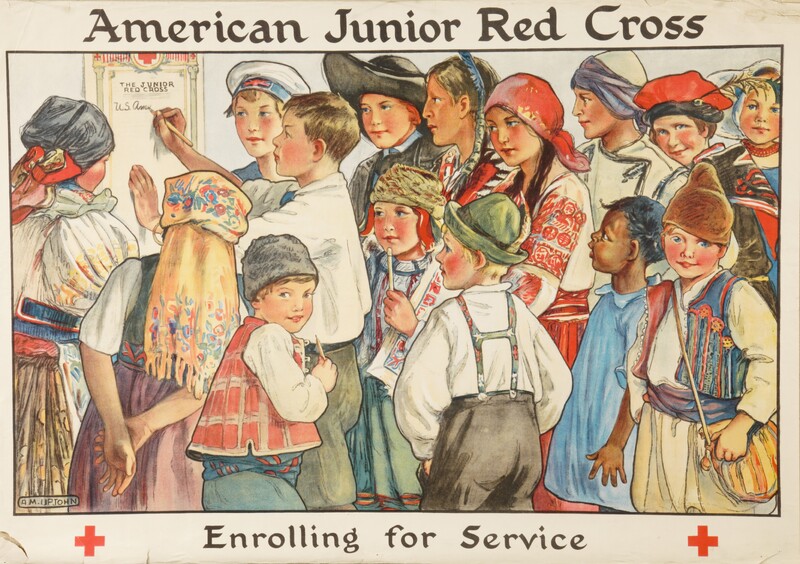 American Junior Red Cross -- Enrolling for Service