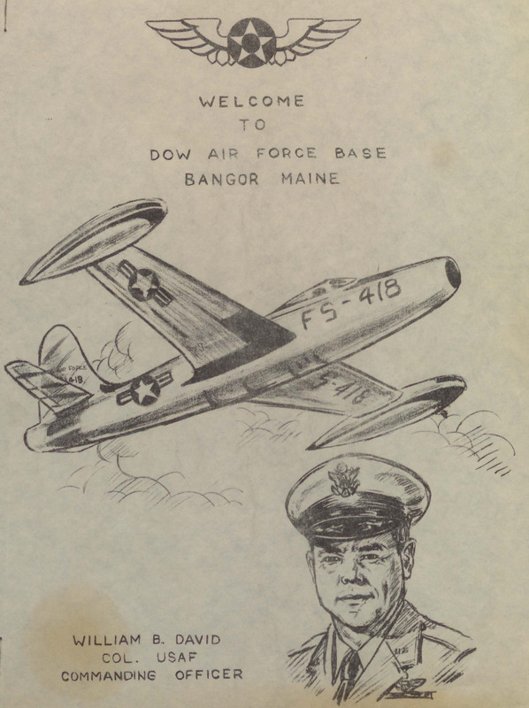 Welcome to Dow Air Force Base, 1952