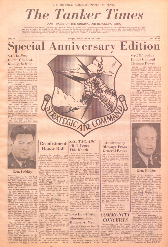 Tanker Times, March 20, 1959