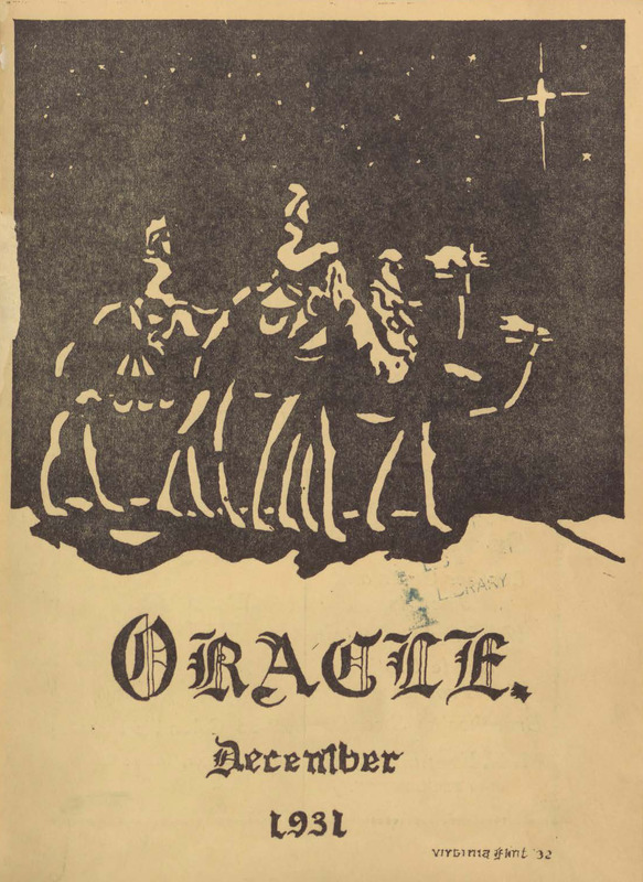 The Oracle, December 1931