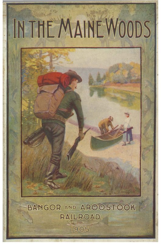 In the Maine Woods, 1905