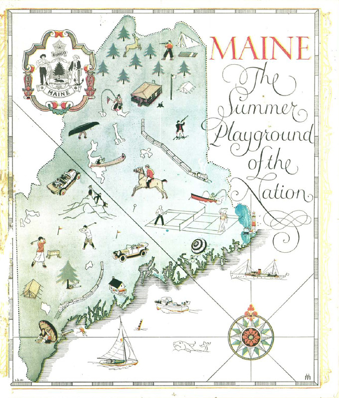 Maine Invites You, 1928