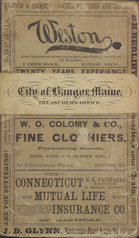 Bangor and Brewer Directory, 1885