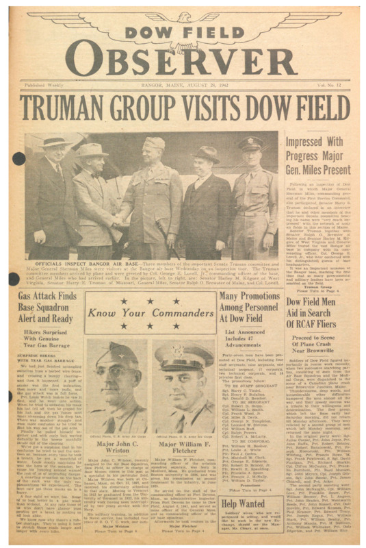 Dow Field Observer, August 24, 1942