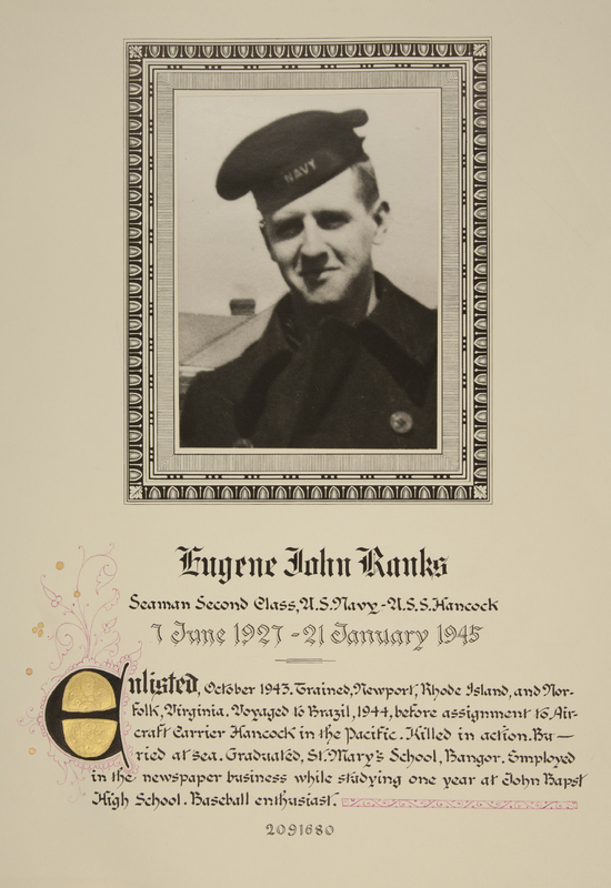 Ranks, Eugene John