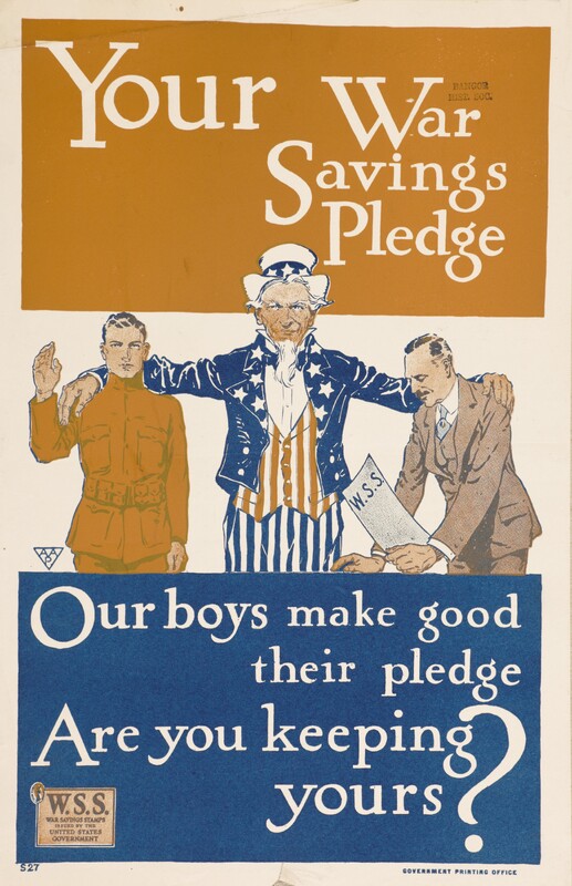 Your War Savings Pledge
