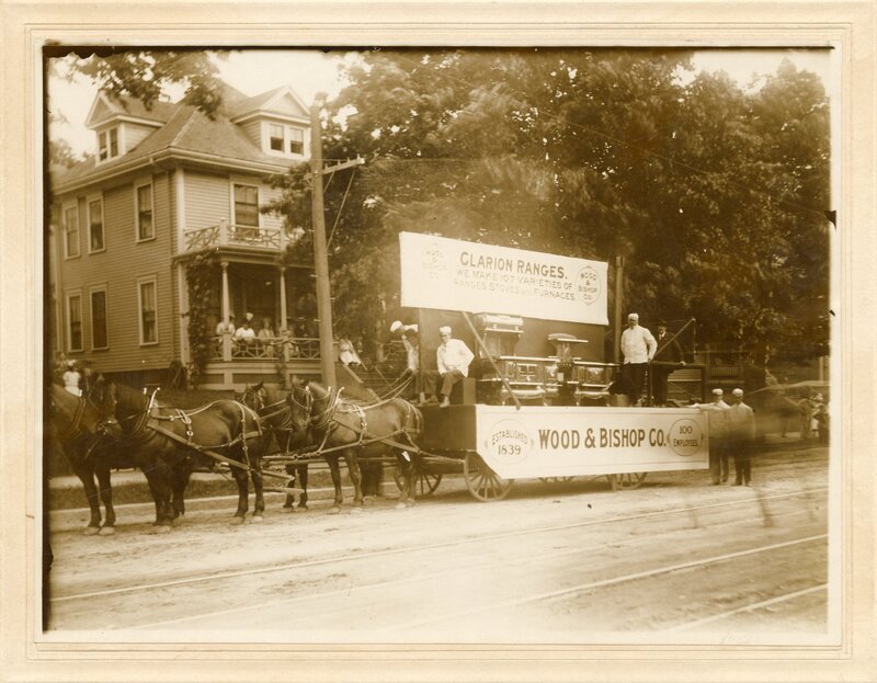 Wood & Bishop Co. Parade Float