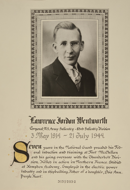 Wentworth, Lawrence Jordon