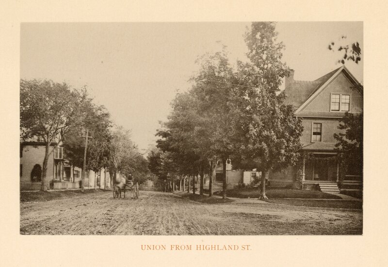 Union from Highland St., Bangor