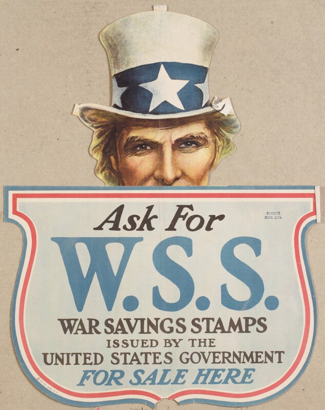 Ask For W.S.S. -- War Savings Stamps