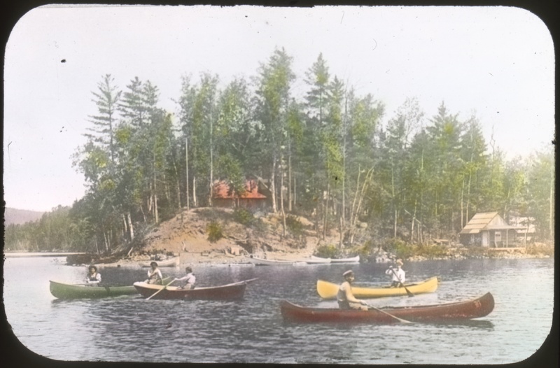 Camp on Upper Shin Pond, Near Patten