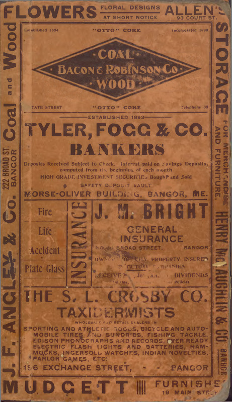 Directory of Bangor and Brewer, 1907