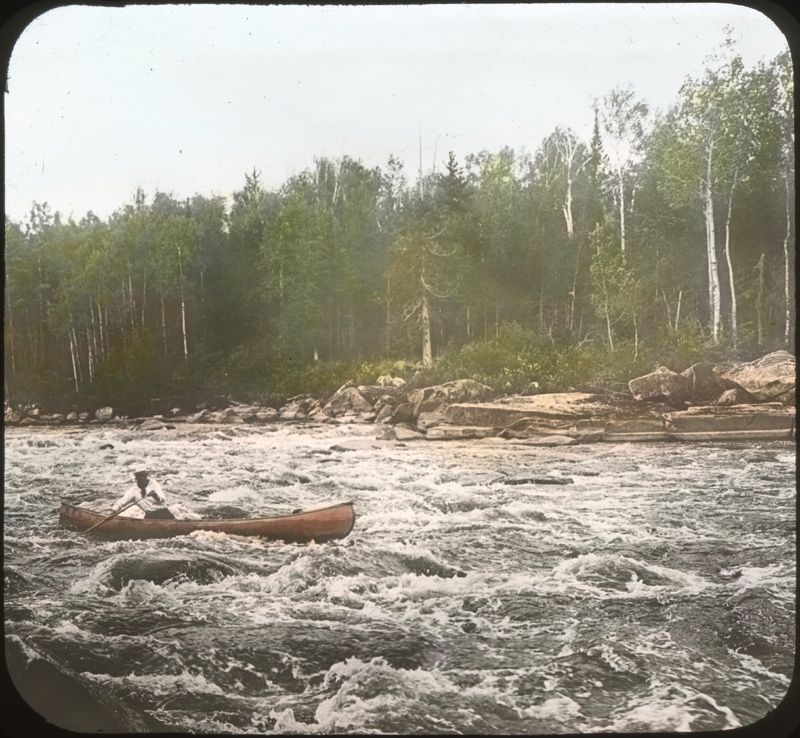 Shooting Pocwacacwas [Pockwockamus] Fall, West Branch Penobscot River