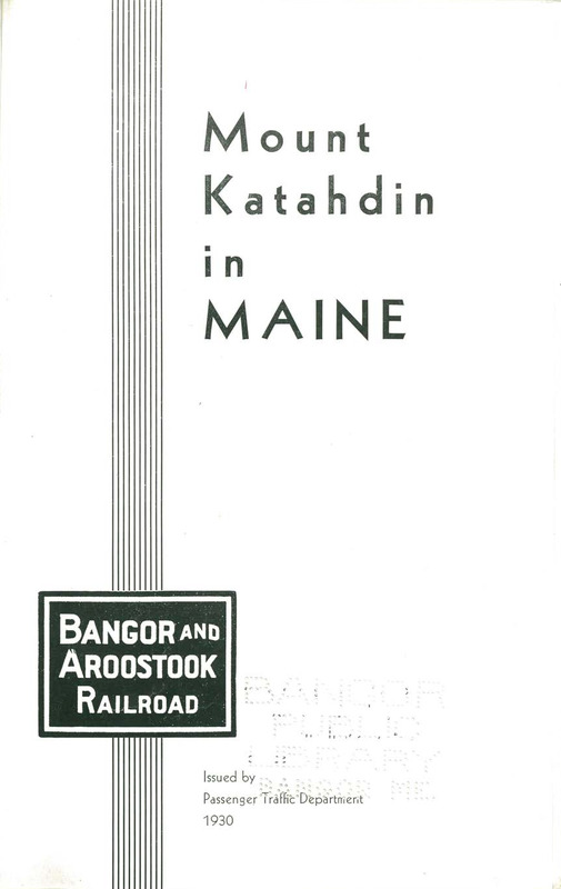 Mount Katahdin in Maine