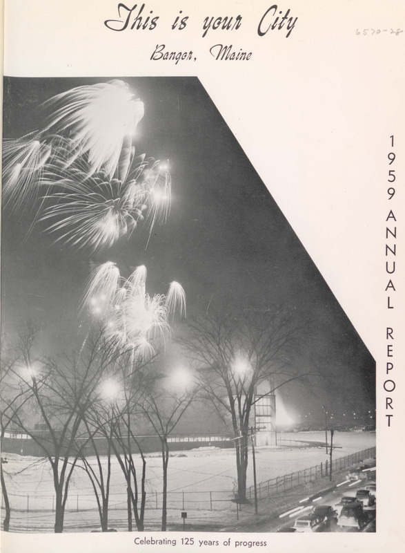 City of Bangor, Maine, Annual Report for 1959