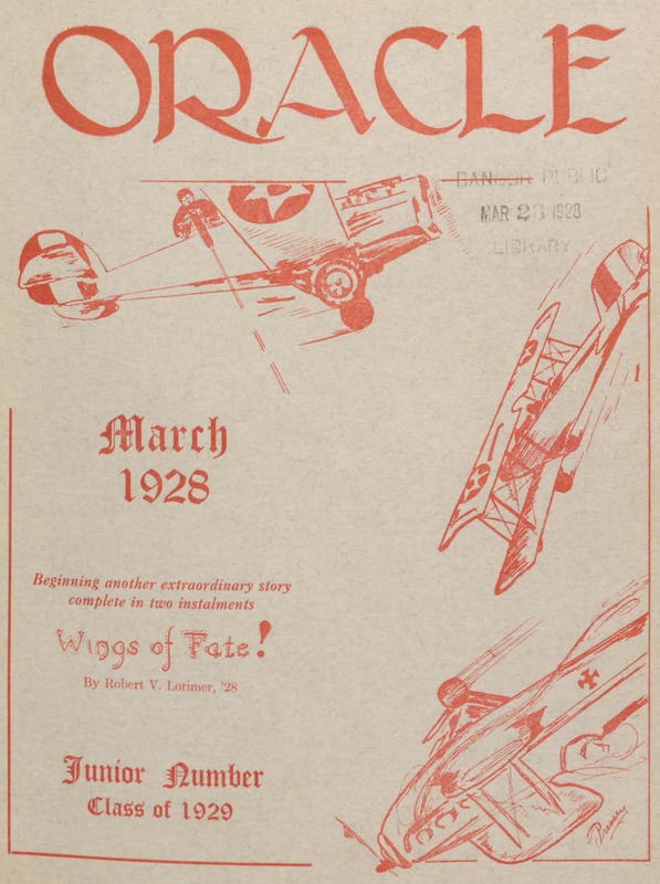 The Oracle, March 1928
