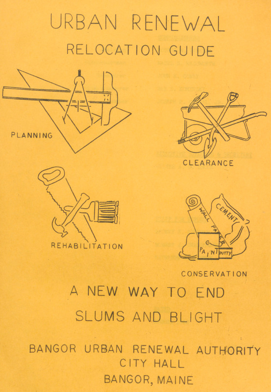 Urban Renewal Relocation Guide: A New Way to End Slums and Blight