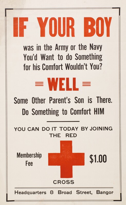 If Your Boy Was In the Army or the Navy You'd Want to Do Something for his Comfort Wouldn't You?
