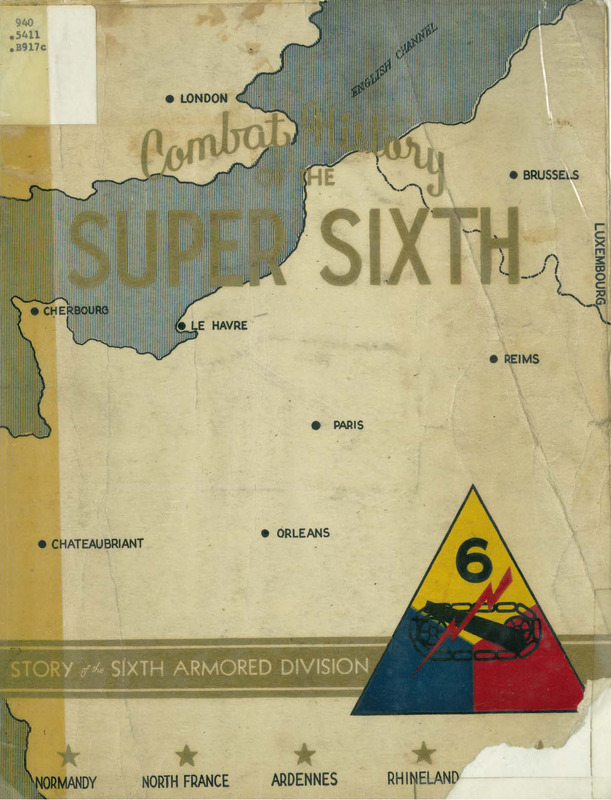 Combat History of the 6th Armored Division