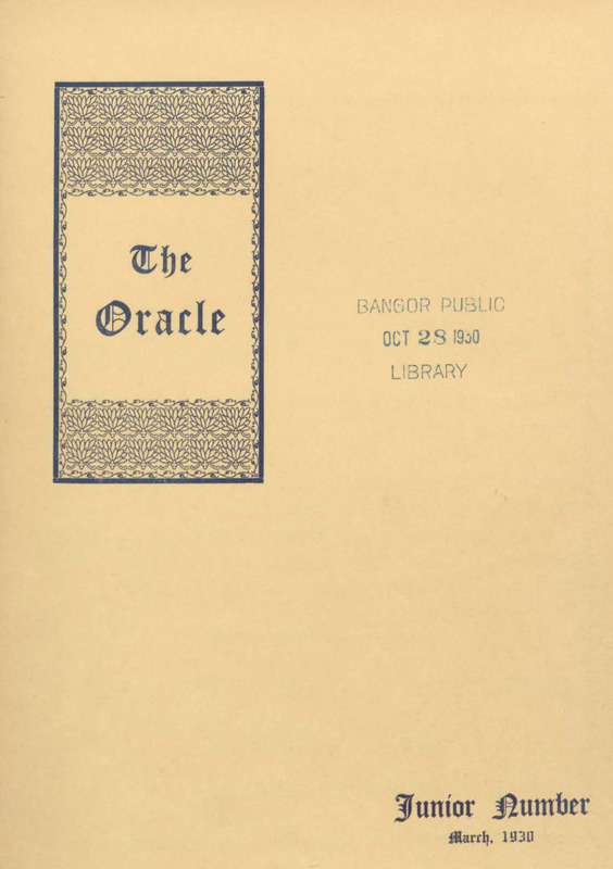 The Oracle, March 1930