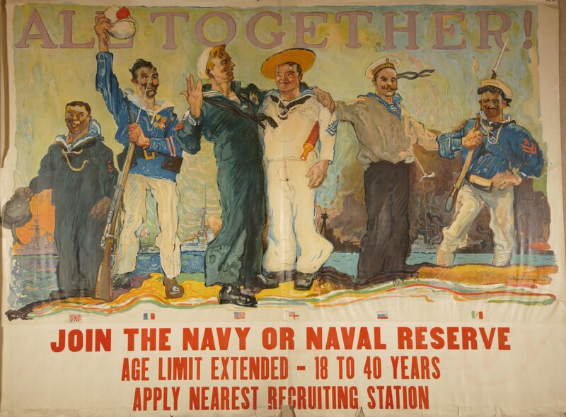 All Together! Join The Navy Or Naval Reserve