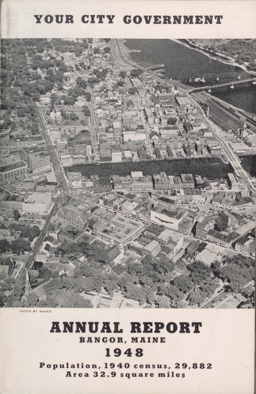 City of Bangor, Maine, Annual Report for 1948