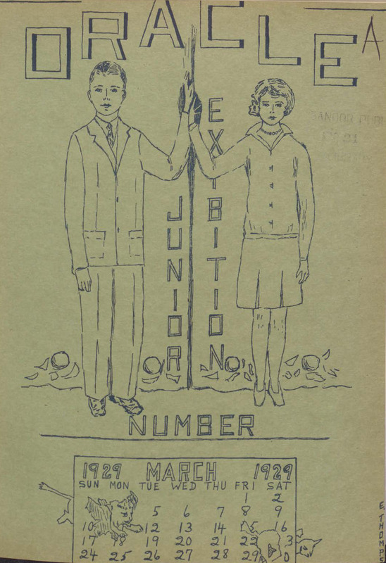 The Oracle, March 1929