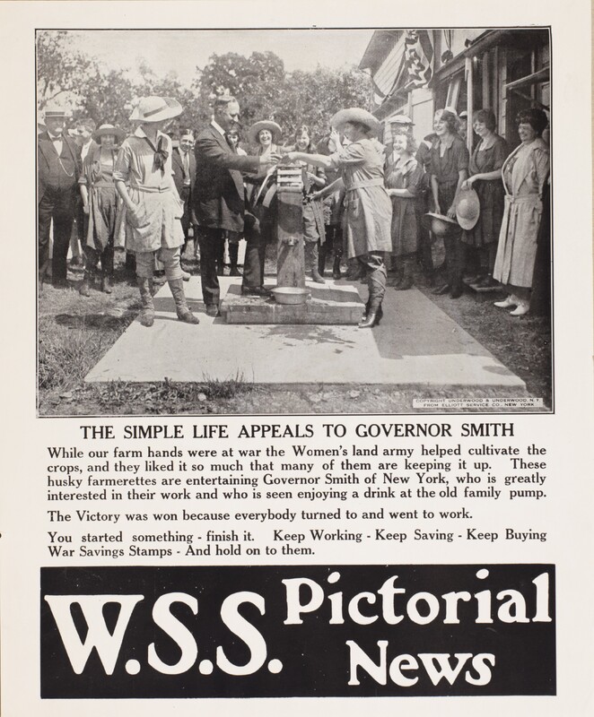 W.S.S. Pictorial News -- The Simple Life Appeals To Governor Smith