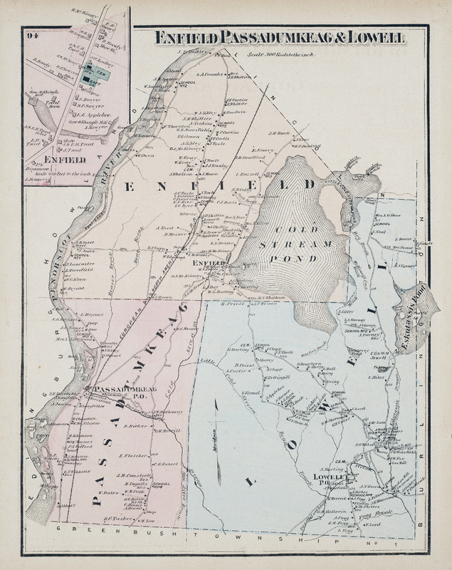 Enfield, Passadumkeag & Lowell