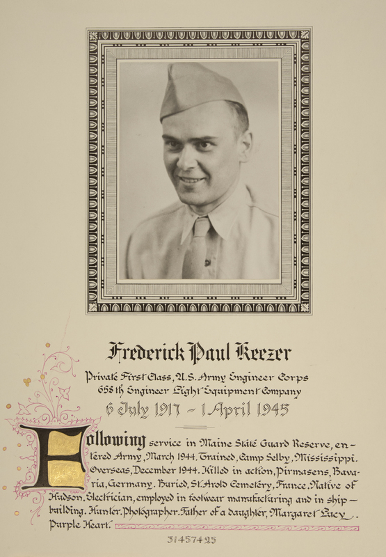 Keezer, Frederick Paul