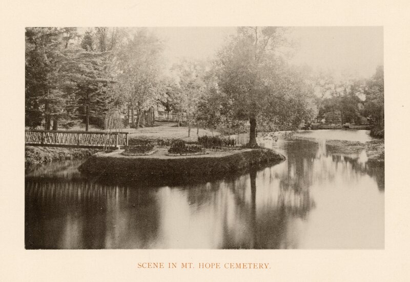 Scene In Mt. Hope Cemetery