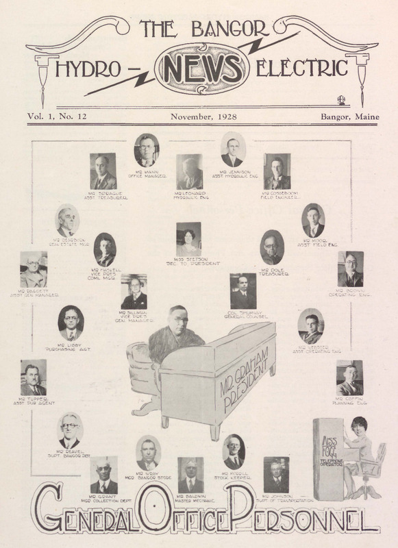 Bangor Hydro-Electric News, November 1928