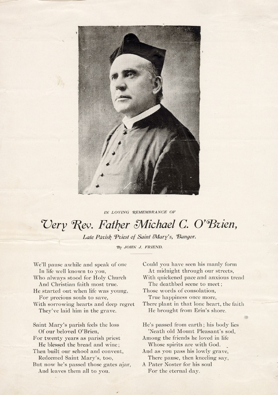 Rev Father Michael C. O'Brien