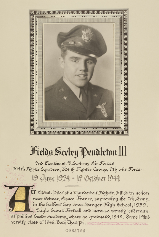 Pendleton, Fields Seeley, III