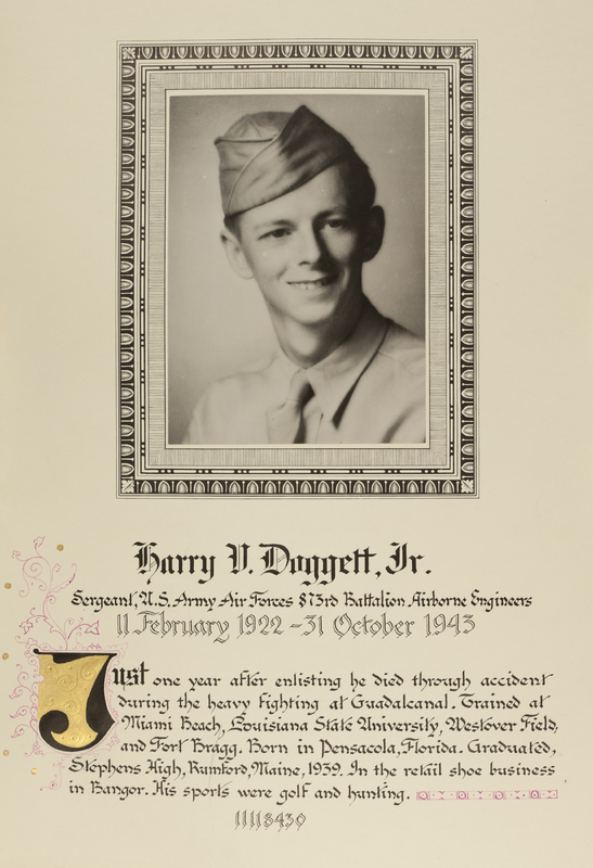 Daggett, Harry V., Jr.