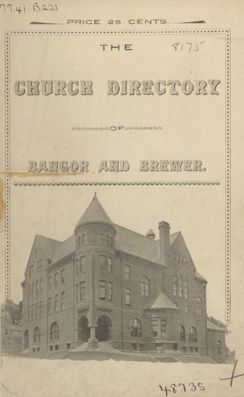 Church Directory of Bangor and Brewer