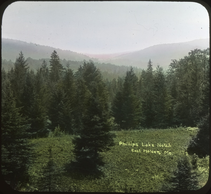 Phillips Lake Notch from East Holden