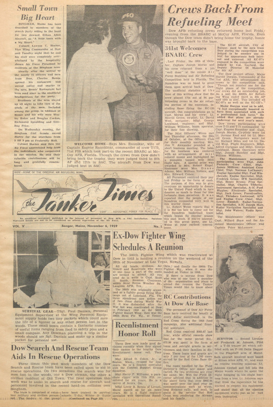 Tanker Times, November 6, 1959