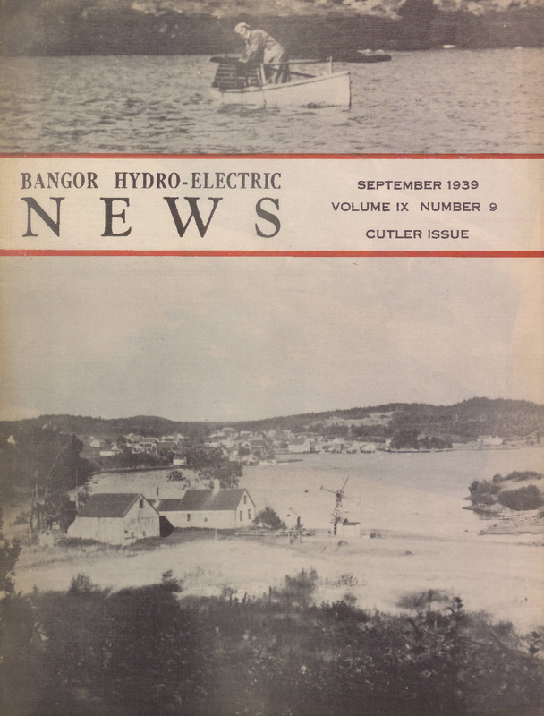 Bangor Hydro-Electric News, September 1939