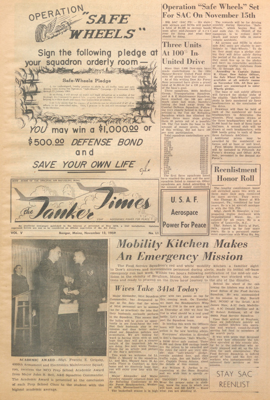 Tanker Times, November 20, 1959