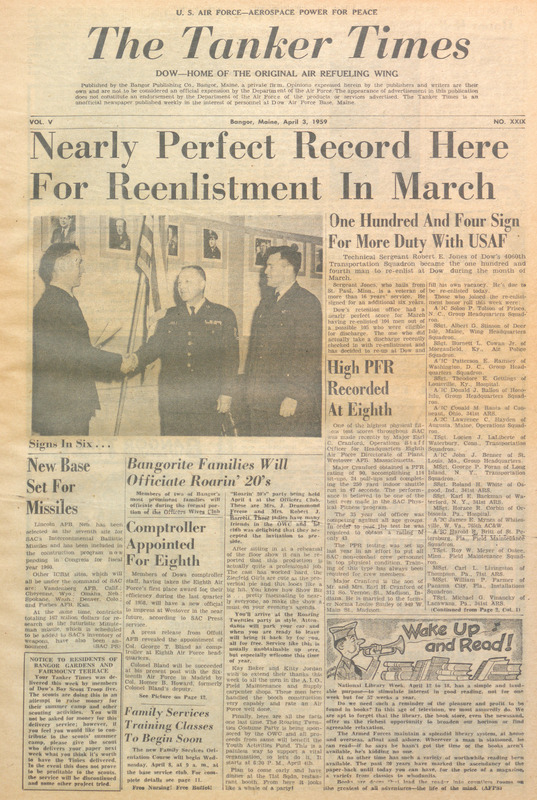 Tanker Times, April 3, 1959