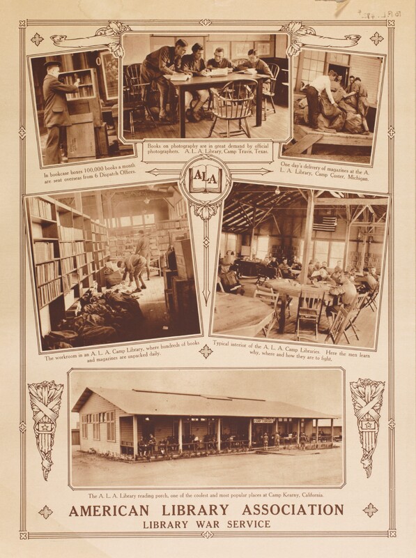 American Library Association -- Library War Service -- "Books on Photography"