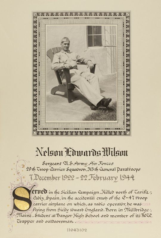 Wilson, Nelson Edward
